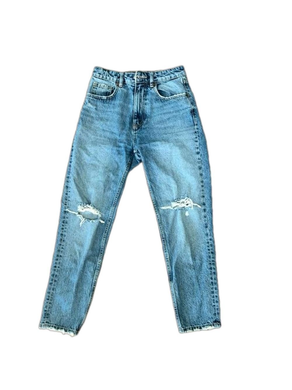 Zara: Distressed Jeans: Size 4